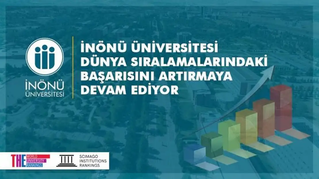 'İnönü Üniversitesi, dünya sıralamalarındaki başarısını artırmaya devam ediyor'