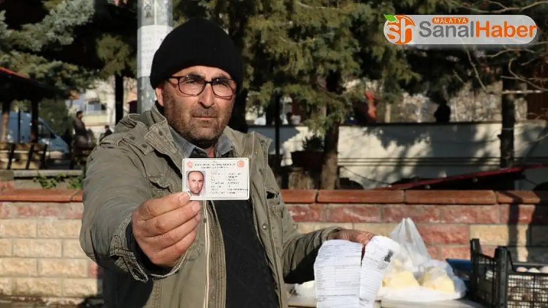 İş kazası mağduru şahıs, çocuklarının eğitimi için yumurta, tereyağı satıyor