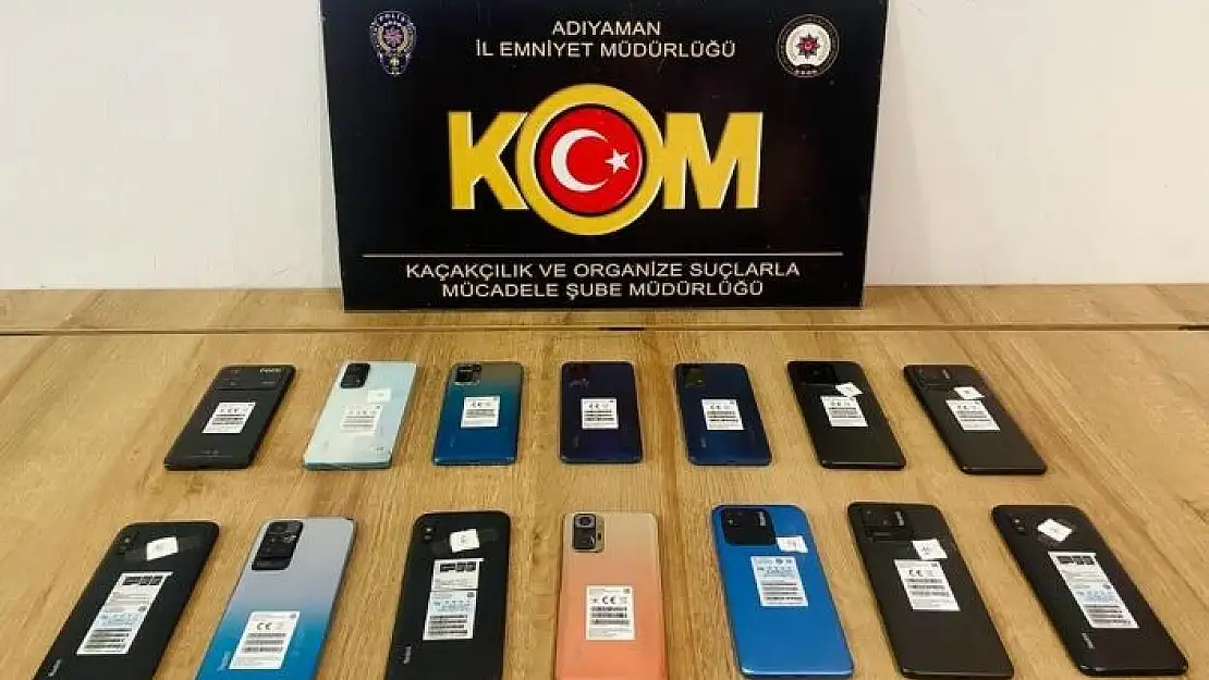 'İş yeri denetiminde kaçak cep telefonları ele geçirildi'