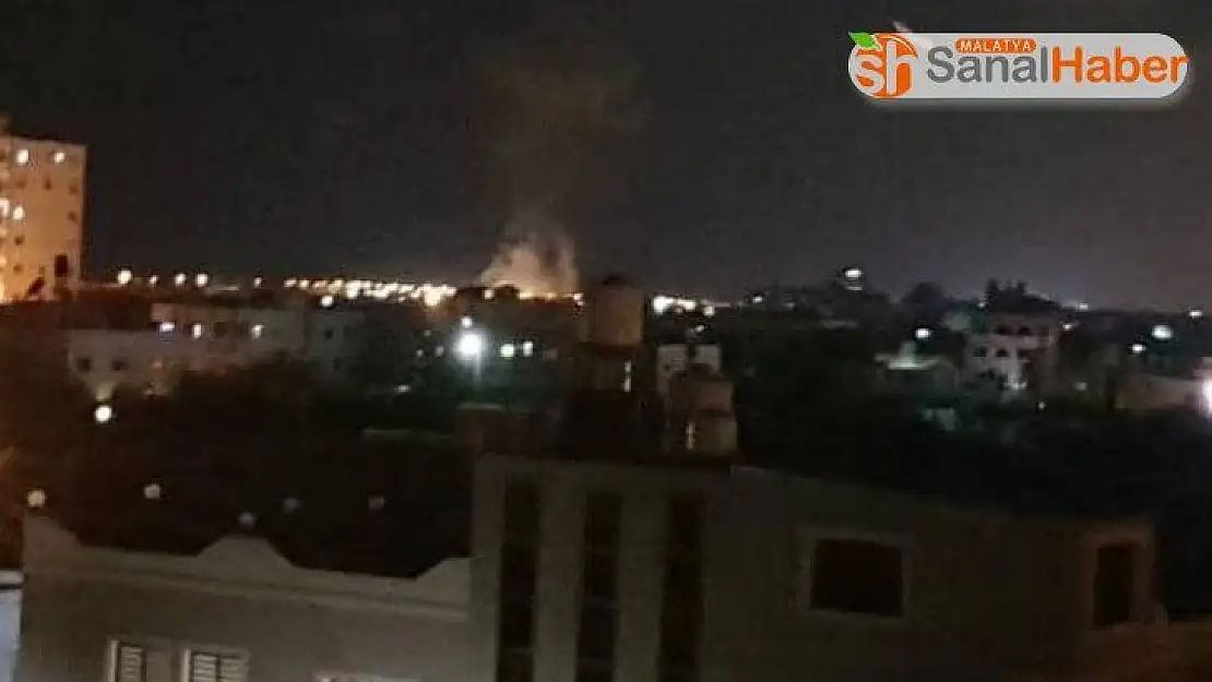 İsrail uçakları Gazze'de Hamas'a ait bir mevziyi vurdu