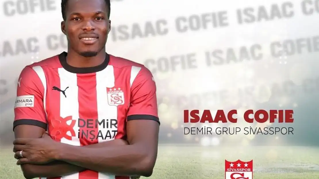 'Issac Cofie 2 yıl daha Sivasspor´da'