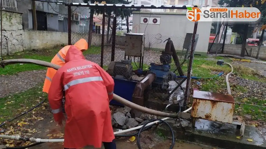 İtfaiyenin dolum havuzuna bakım