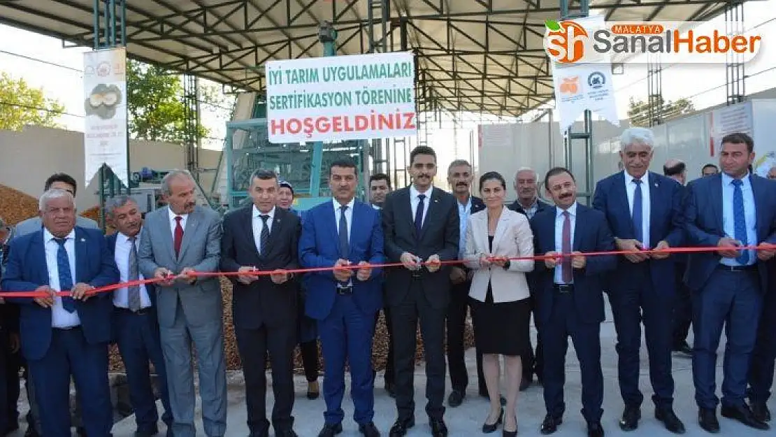 İyi Tarım Uygulamaları sertifika töreni düzenlendi