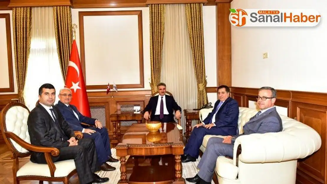 İZDES  Heyetinden Vali Aydın Baruş'a  ziyaret