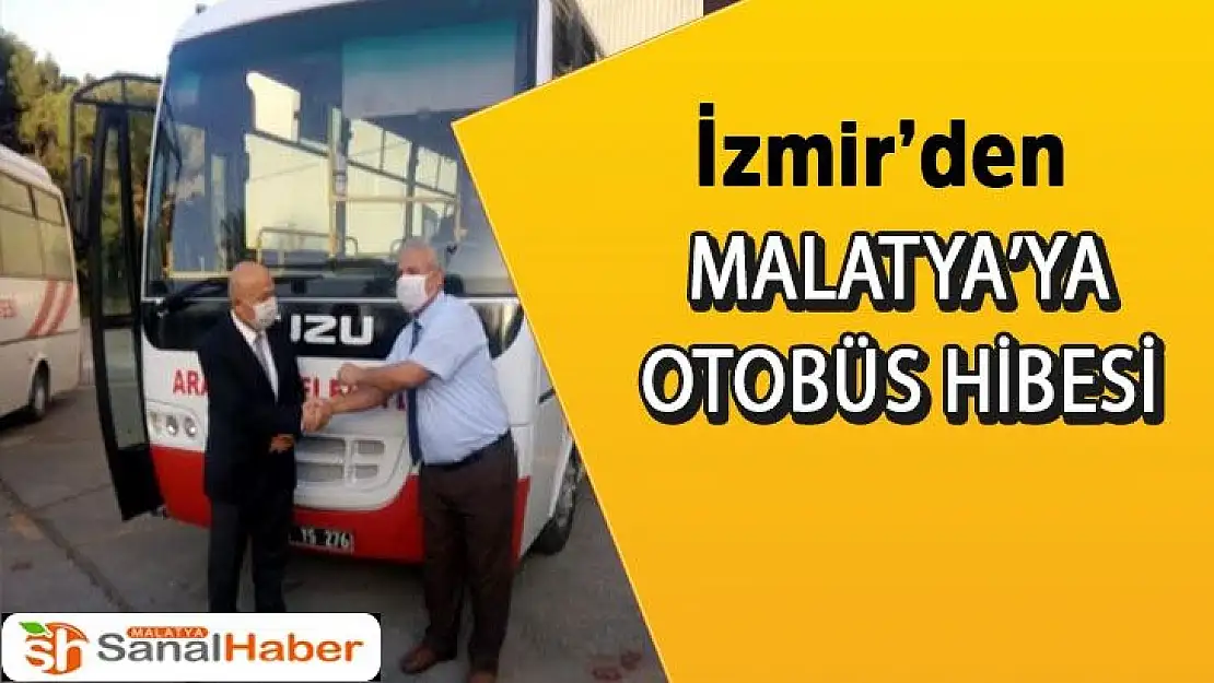 İzmir'den Malatya´ya otobüs hibesi