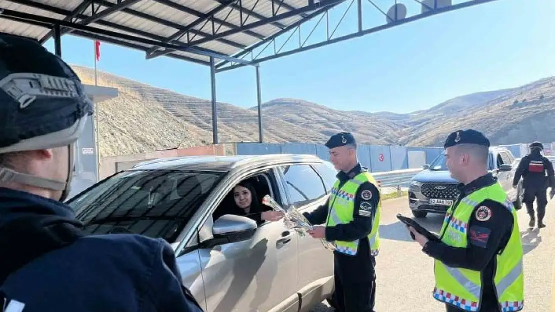'Jandarma ekipleri kadınları unutmadı'