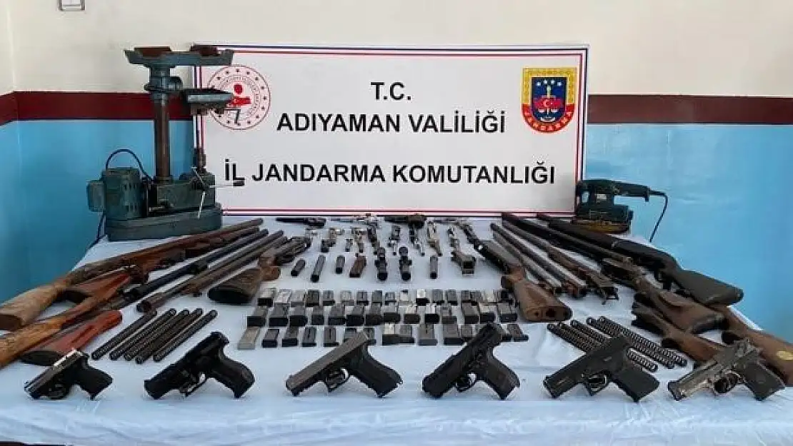 'Jandarma ekiplerinden silah tamircisine operasyon'