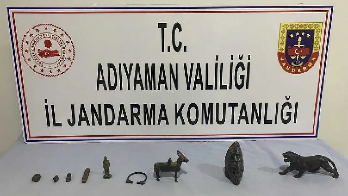 'Jandarma tarihi eser ele geçirdi'