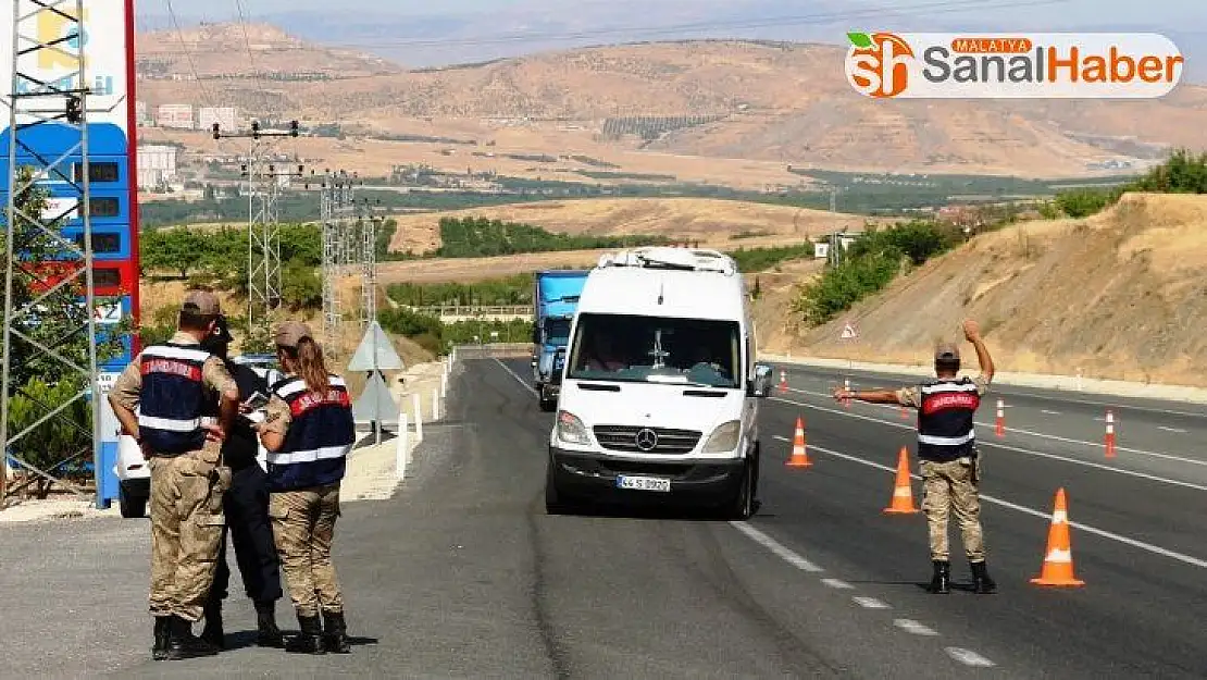 Malatya'da  sıkı denetim