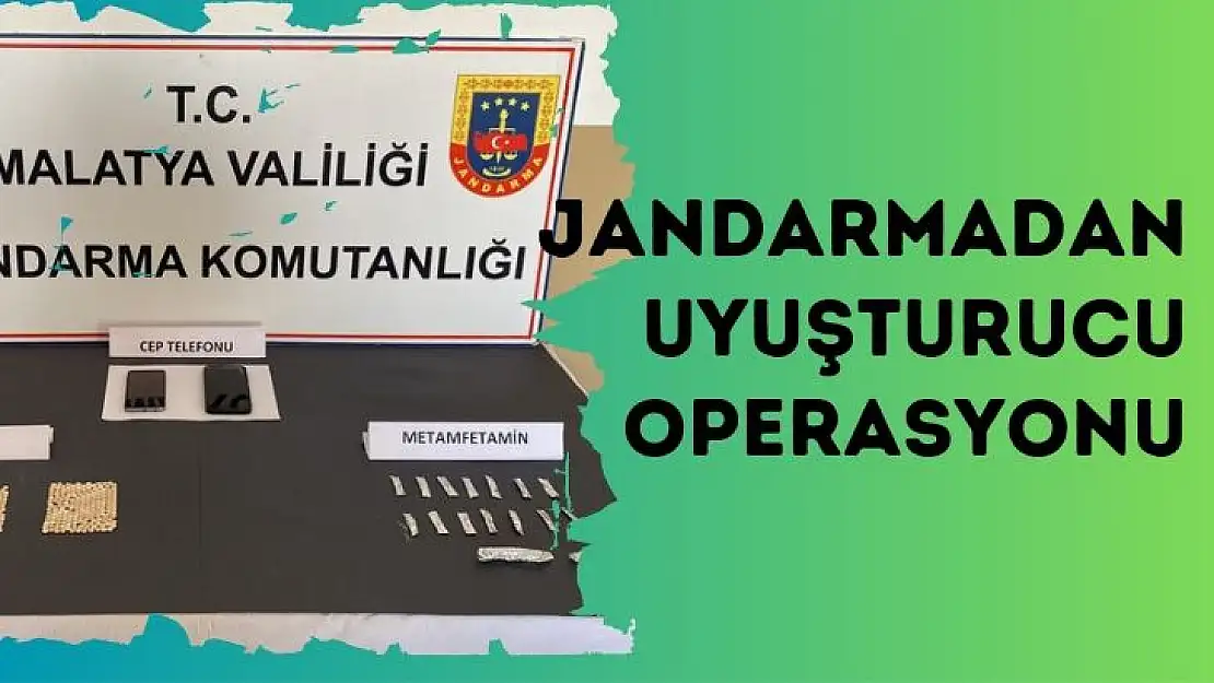 Jandarmadan uyuşturucu operasyonu