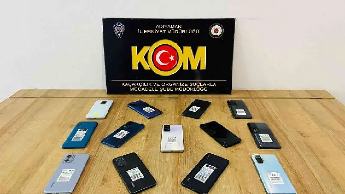 'Kaçak cep telefonları ele geçirildi'