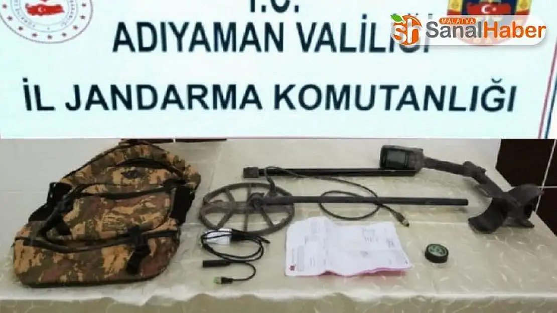 Kaçak kazı yapan şahıslar yakalandı