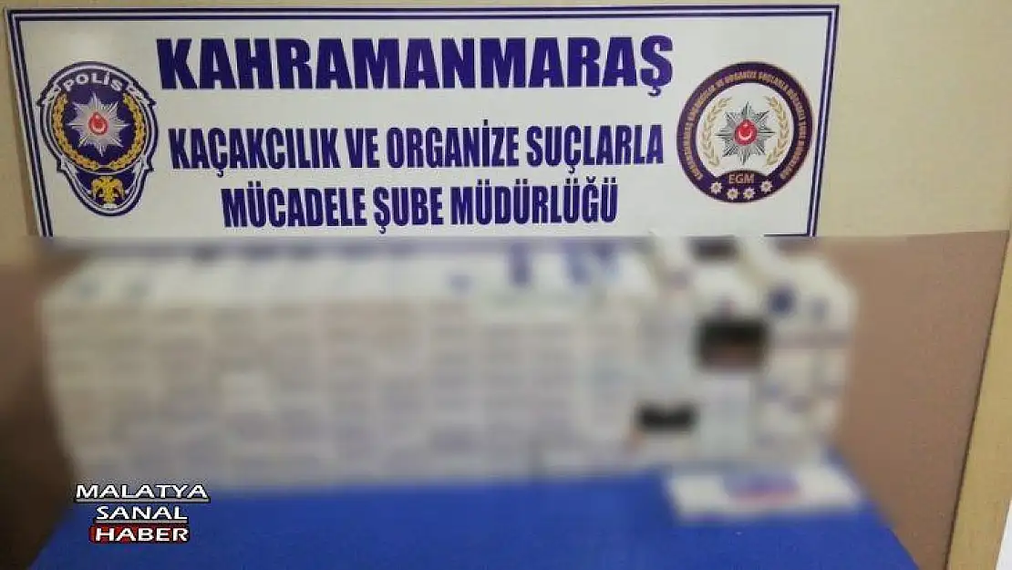 Kaçak sigara satan bakkallara operasyon