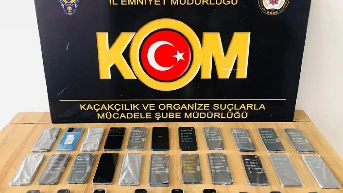 'Kaçak telefonlarla yakalanan 3 şahıs gözaltına alındı'