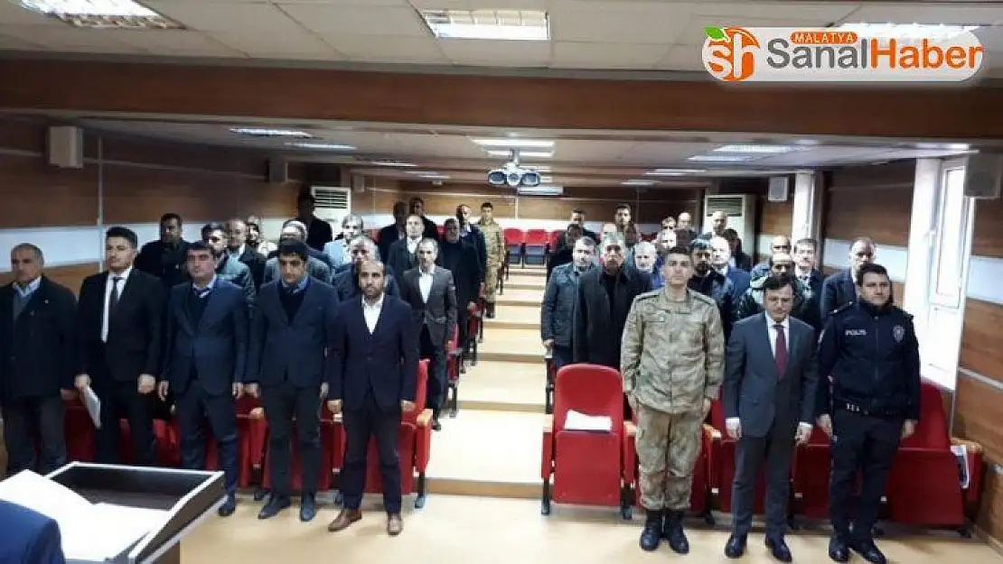 Kadına yönelik şiddetle mücadele toplantısı yapıldı
