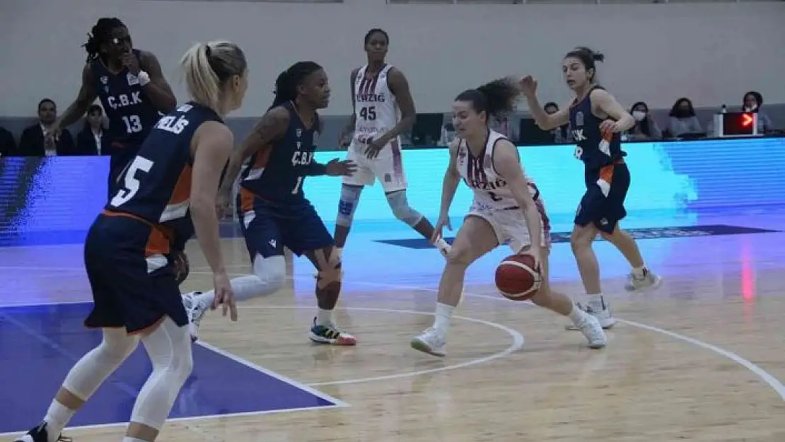 'Kadınlar Basketbol Süper Ligi: Elazığ İl Özel İdare: 53 - ÇBK Mersin Yenişehir Belediye: 81'