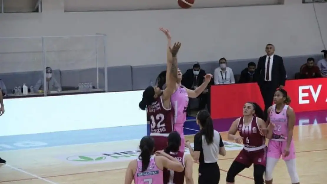 'Kadınlar Basketbol Süper Ligi: Elazığ İl Özel İdare: 89 - Kayseri Basketbol: 76'