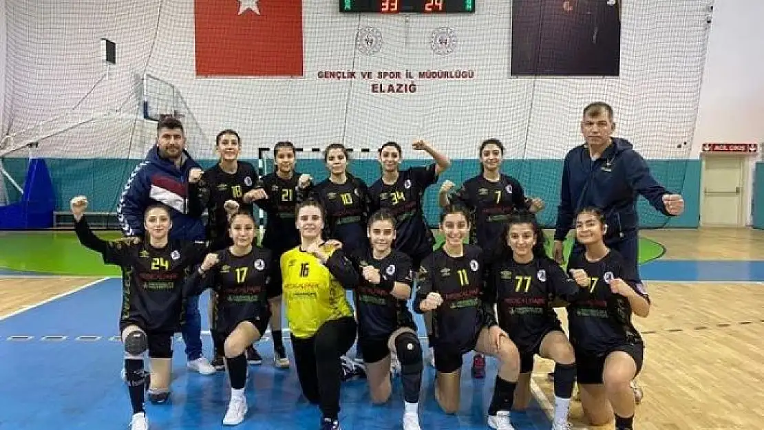 'Kadınlar Hentbol 1. Lig: Elazığ SYSK: 33 - Kızıltepe Spor Lisesi SK: 24'