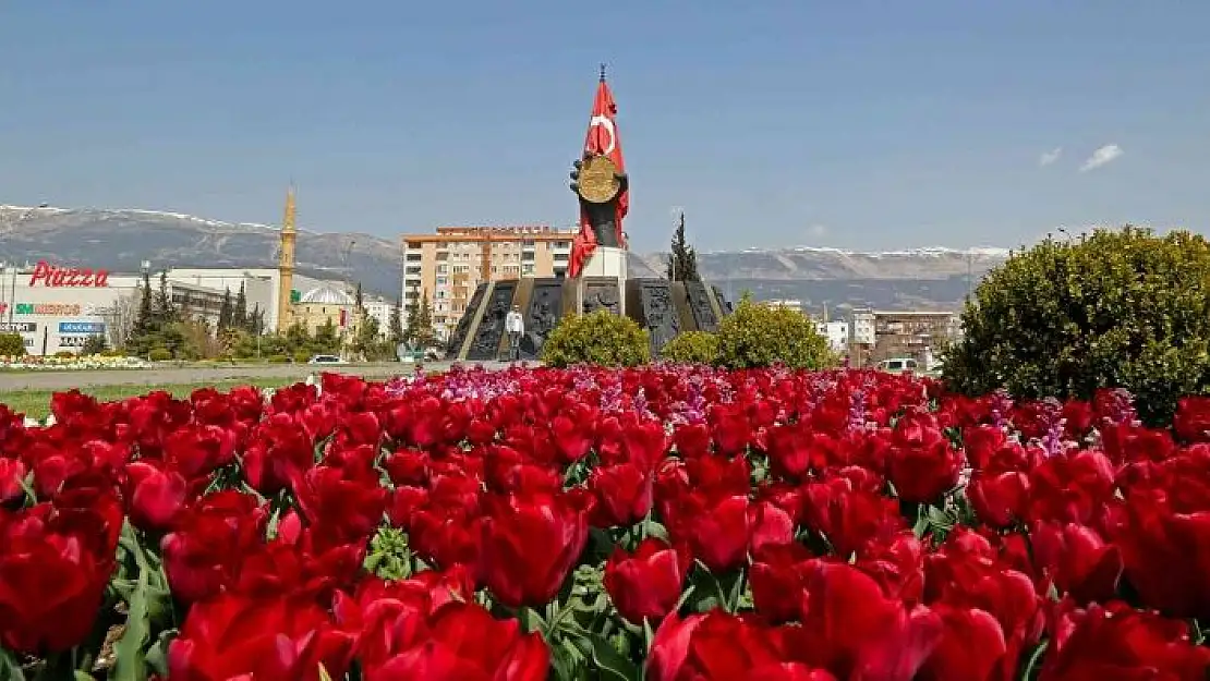'Kahramanmaraş çiçeklerle renklendi'