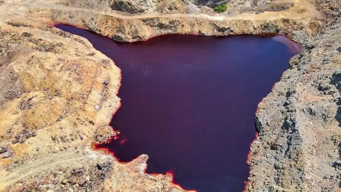 'Kahramanmaraş´ın ''Kırmızı göleti'''