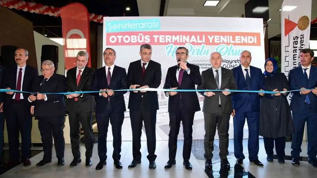 'Kahramanmaraş şehirlerarası otobüs terminali açıldı'