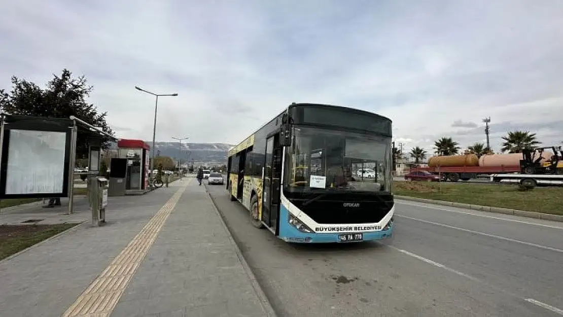 'Kahramanmaraş´ta 16 hatla toplu taşıma devam ediyor'