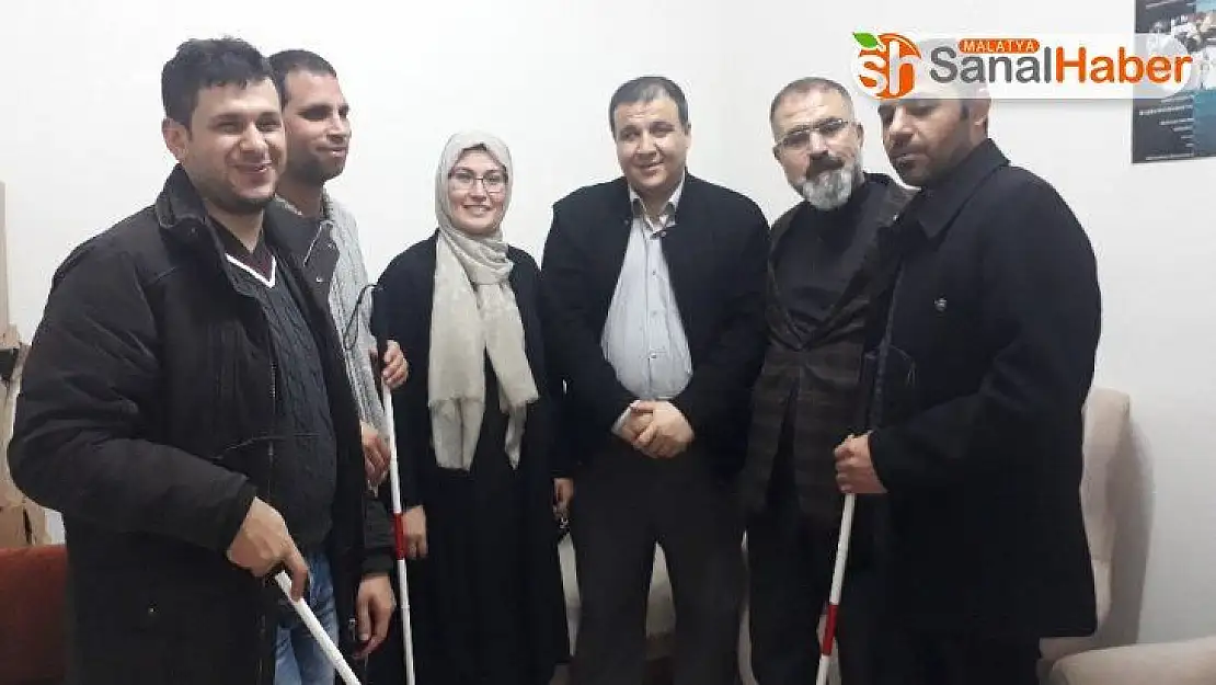 Kahramanmaraş'ta 20 görme engelliye 'beyaz baston'