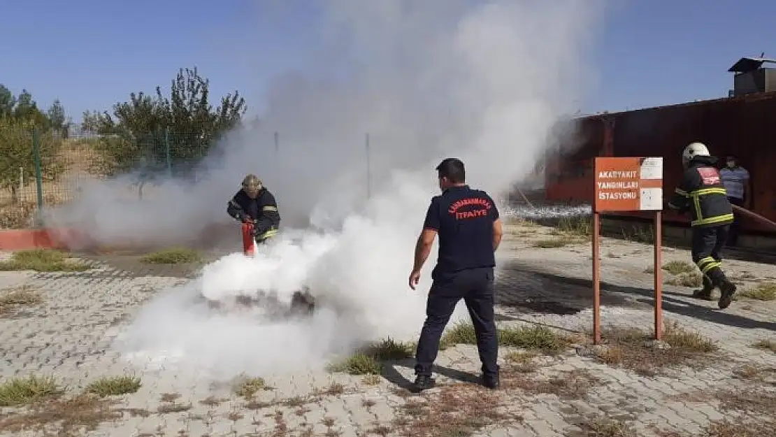 'Kahramanmaraş´ta 21 gönüllü itfaiye erine eğitim'