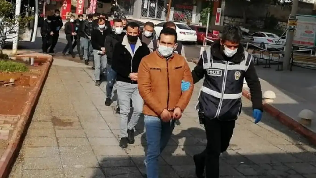 'Kahramanmaraş´ta 22 kişi tutuklandı'