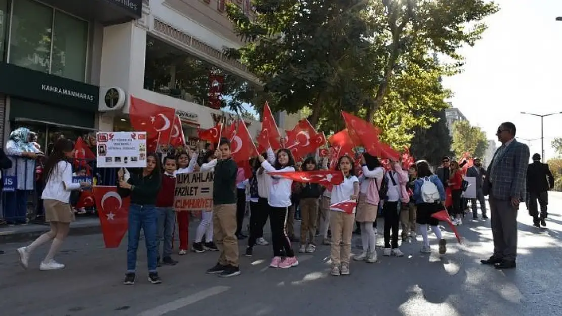 'Kahramanmaraş´ta 29 Ekim Cumhuriyet Bayramı Coşkusu'