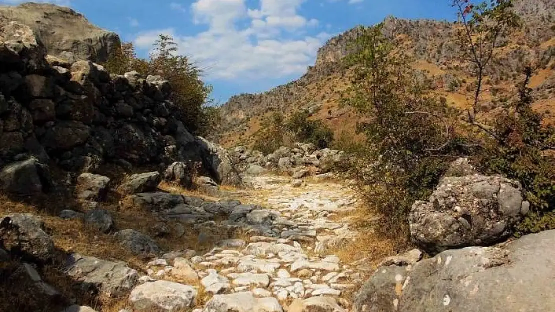 'Kahramanmaraş´ta antik yol kalıntıları'