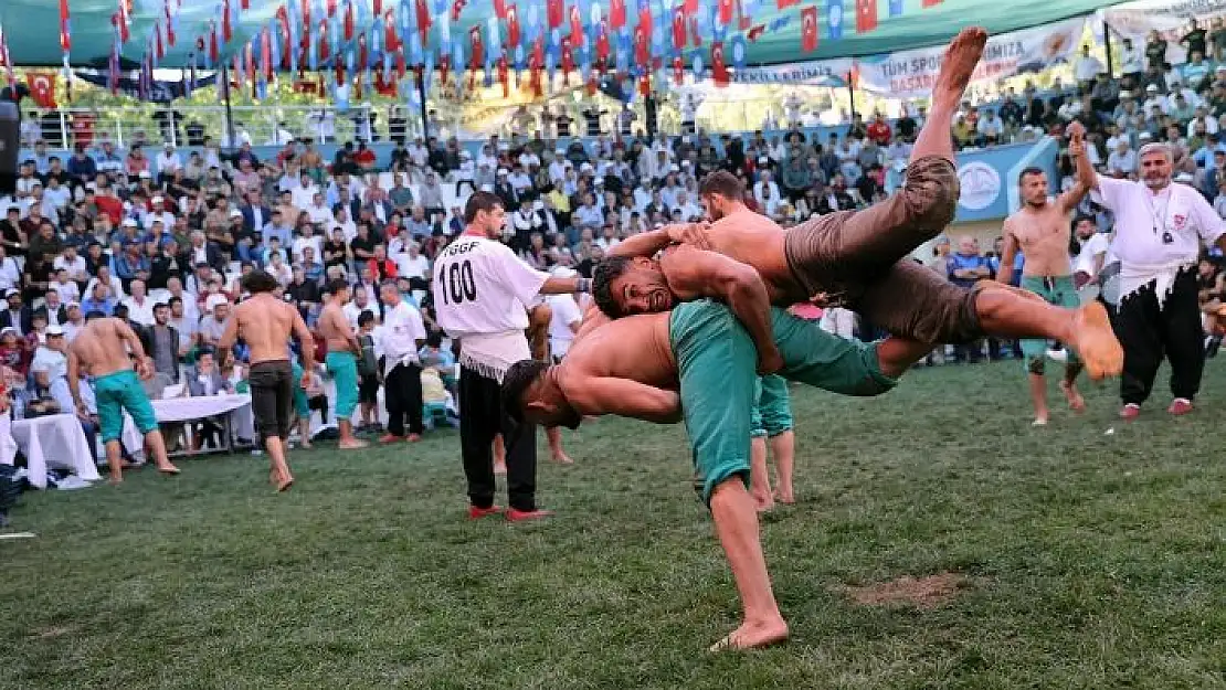 'Kahramanmaraş´ta Boyalı Güreş Festivali'