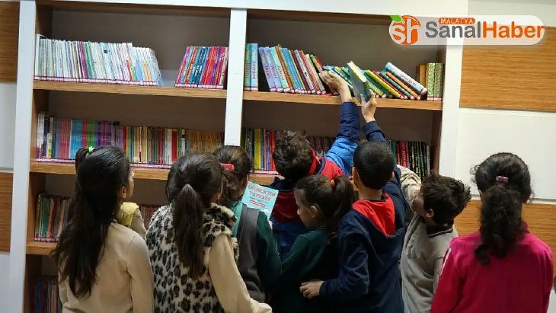 Kahramanmaraş'ta çocuklara özel kütüphane