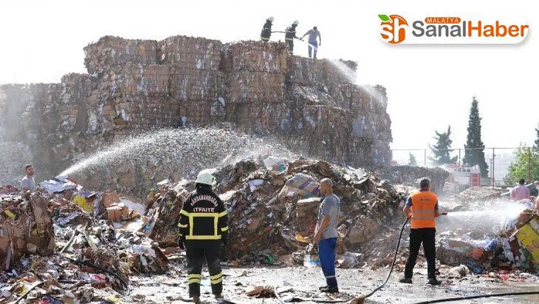 Kahramanmaraş'ta fabrika yangını korkuttu