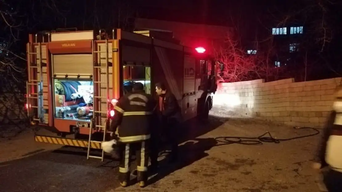 'Kahramanmaraş´ta ikamet yangını'