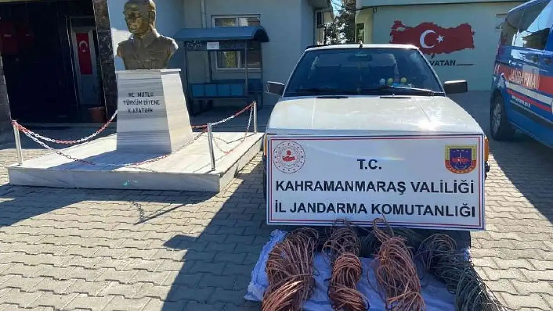 'Kahramanmaraş´ta kablo hırsızlığı'
