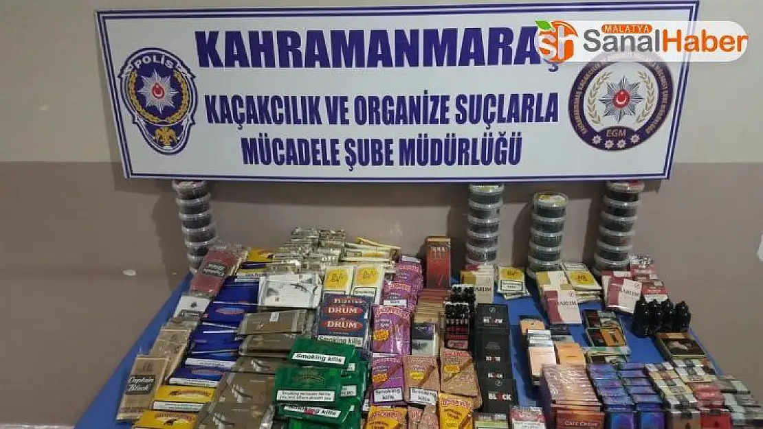 Kahramanmaraş'ta kaçakçılık operasyonlarında 4 kişi yakalandı