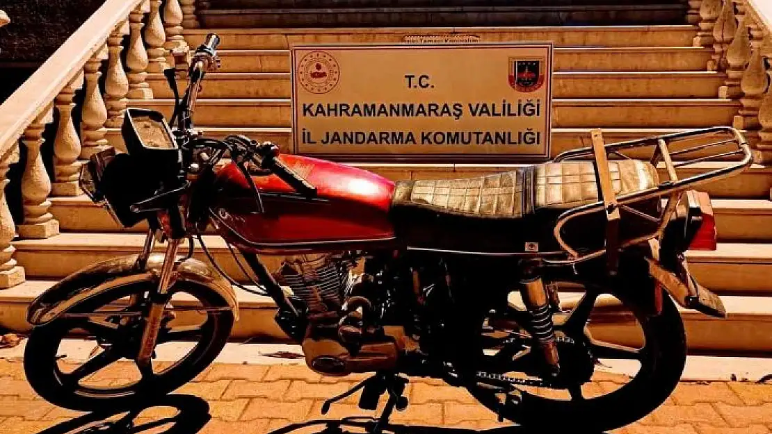 'Kahramanmaraş´ta motosiklet hırsızı yakalandı'