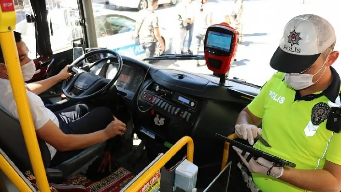 'Kahramanmaraş´ta otobüslerde denetim'