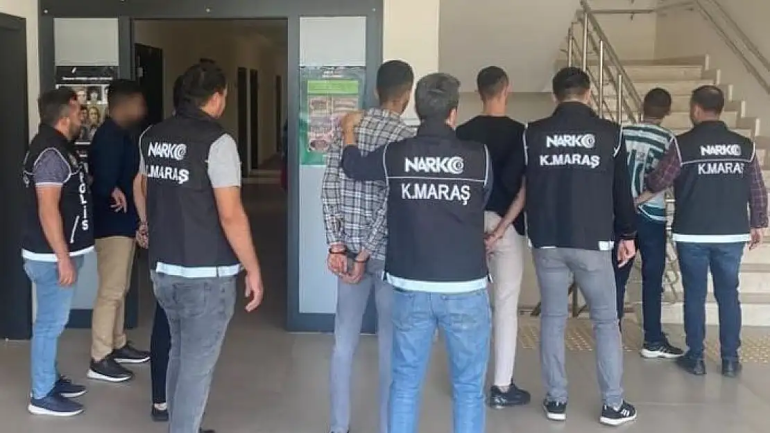 'Kahramanmaraş´ta sentetik ecza hapı operasyonunda 5 tutuklama'