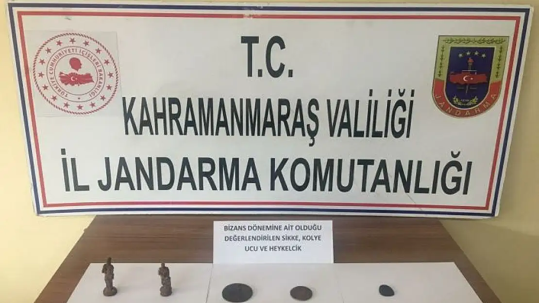 'Kahramanmaraş´ta tarihi eser kaçakçılığı'