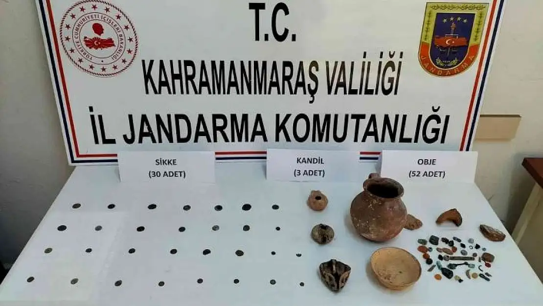 'Kahramanmaraş´ta tarihi eser kaçakçılığı'
