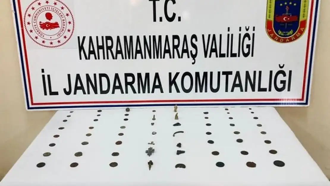 'Kahramanmaraş´ta tarihi eser kaçakçılığına 1 gözaltı'