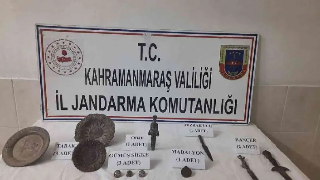 'Kahramanmaraş´ta tarihi eser operasyonu'