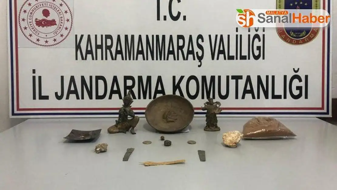 Kahramanmaraş'ta tarihi eser operasyonu