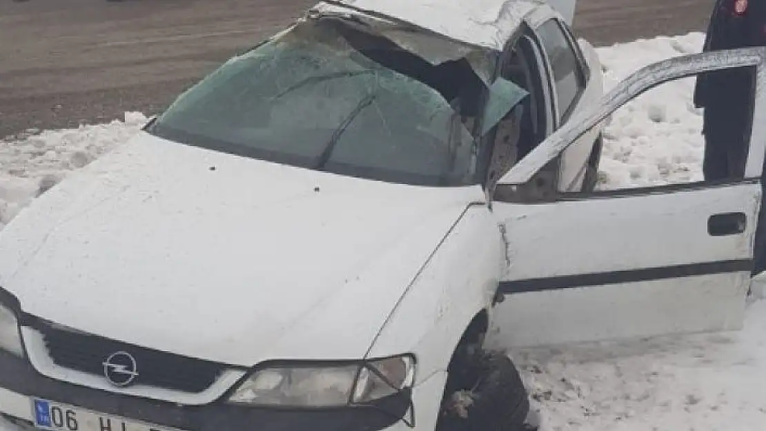 'Kahramanmaraş´ta trafik kazası: 1 ölü, 2 yaralı'