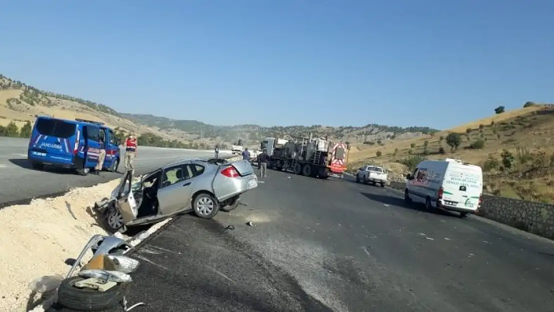 Kahramanmaraş´ta trafik kazası: 1 yaralı