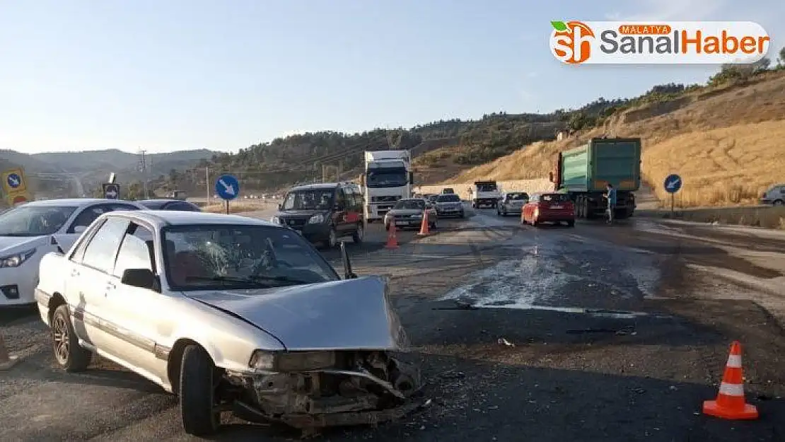 Kahramanmaraş'ta trafik kazası: 5 yaralı