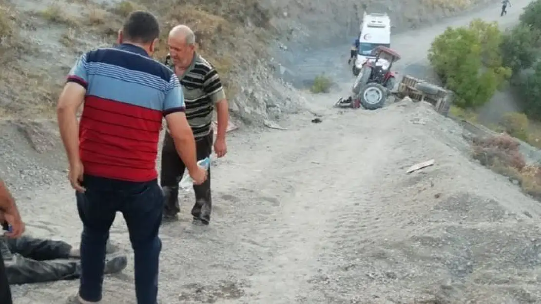 'Kahramanmaraş´ta traktör kazası: 1 ölü'