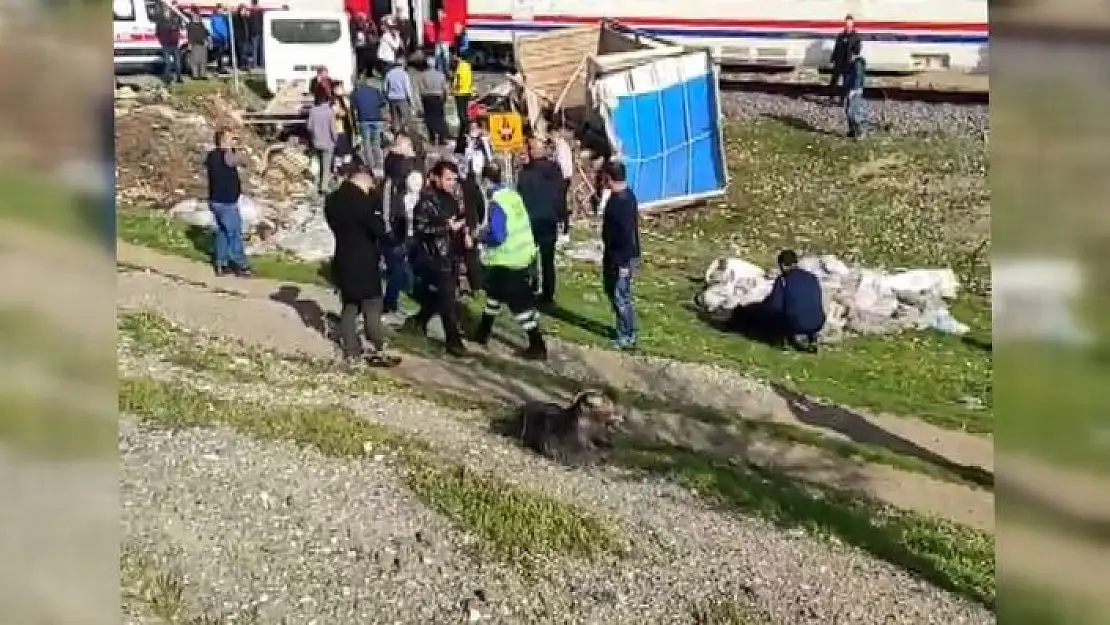 'Kahramanmaraş´ta tren kazası'